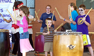 Eltern-Kind-Trommel-Workshop